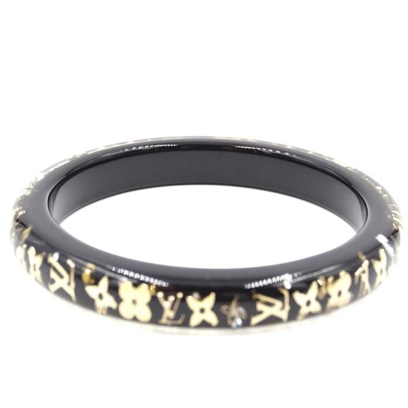 Louis Vuitton Clear Monogram logo Inclusion Bangle - Picture 8 of 10